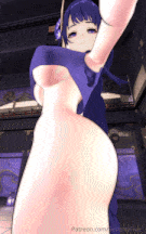 【新作/0.4萌币】#原神 雷电将军衣物差分 #巨乳 #中出 #SeventyFive