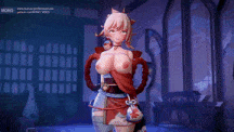 【新作/0.4萌币】#原神 和宵宮共度良宵 #中出 #口交 #后入 #momo