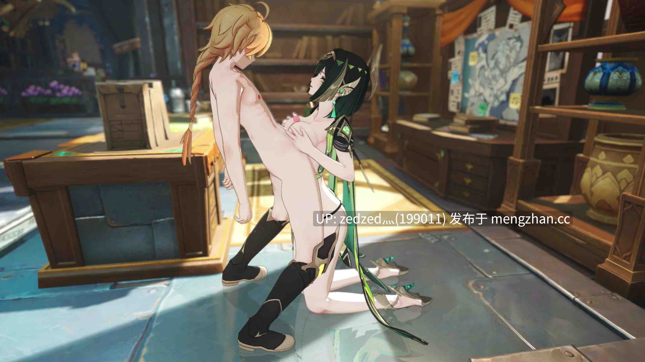 【11月/3d动画】奈芙尔 原神  32-第5张图片-萌站
