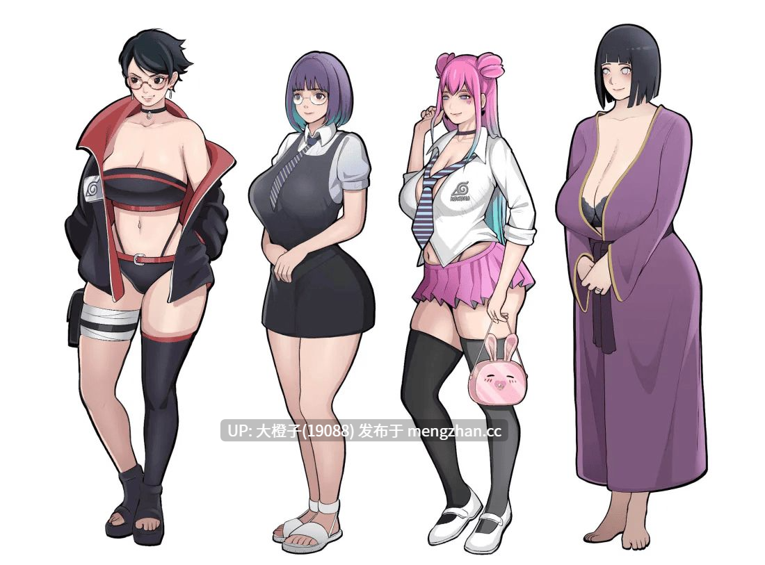 [SLG汉化PC动态步兵] 木叶熟女 Konoha Milfs v0.8 [2.27G]