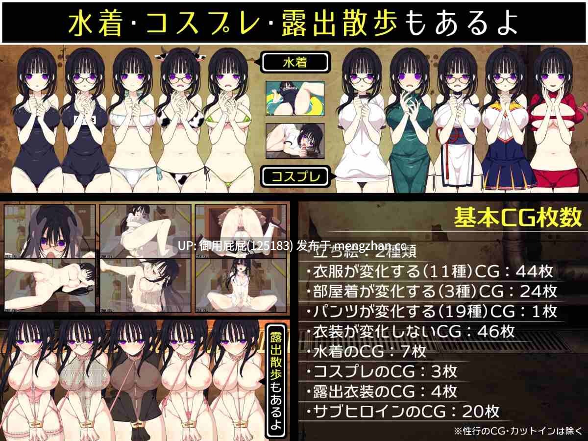[换装RPG/更新] 佐谷霞巳没有你就活不下去 佐谷霞巳はあなたがいないと生きられない V1.08 AI汉化版+存档 [1.40G]-第7张图片-萌站