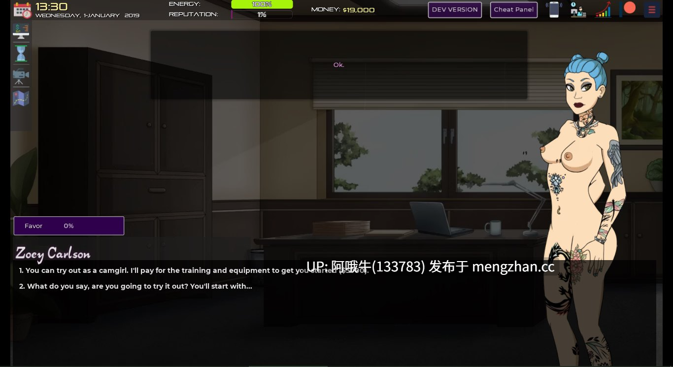 【欧美/2D/SLG/PC/安卓/生肉】色情帝国  Porn Empire [v0.94 Dev3] [PEdev]【749M】【序号5350】