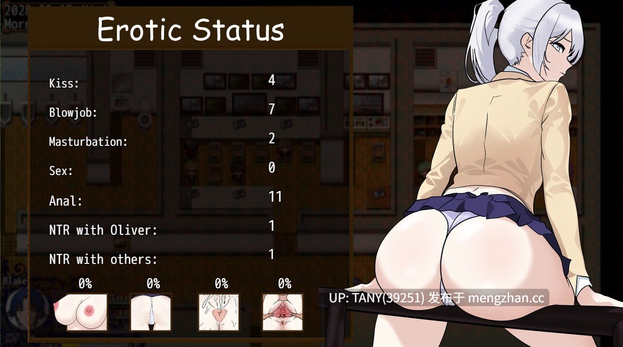 #被NTR教室破坏行动 #NTR Classroom Sabotage v0.3 AI汉化版 萌站植入