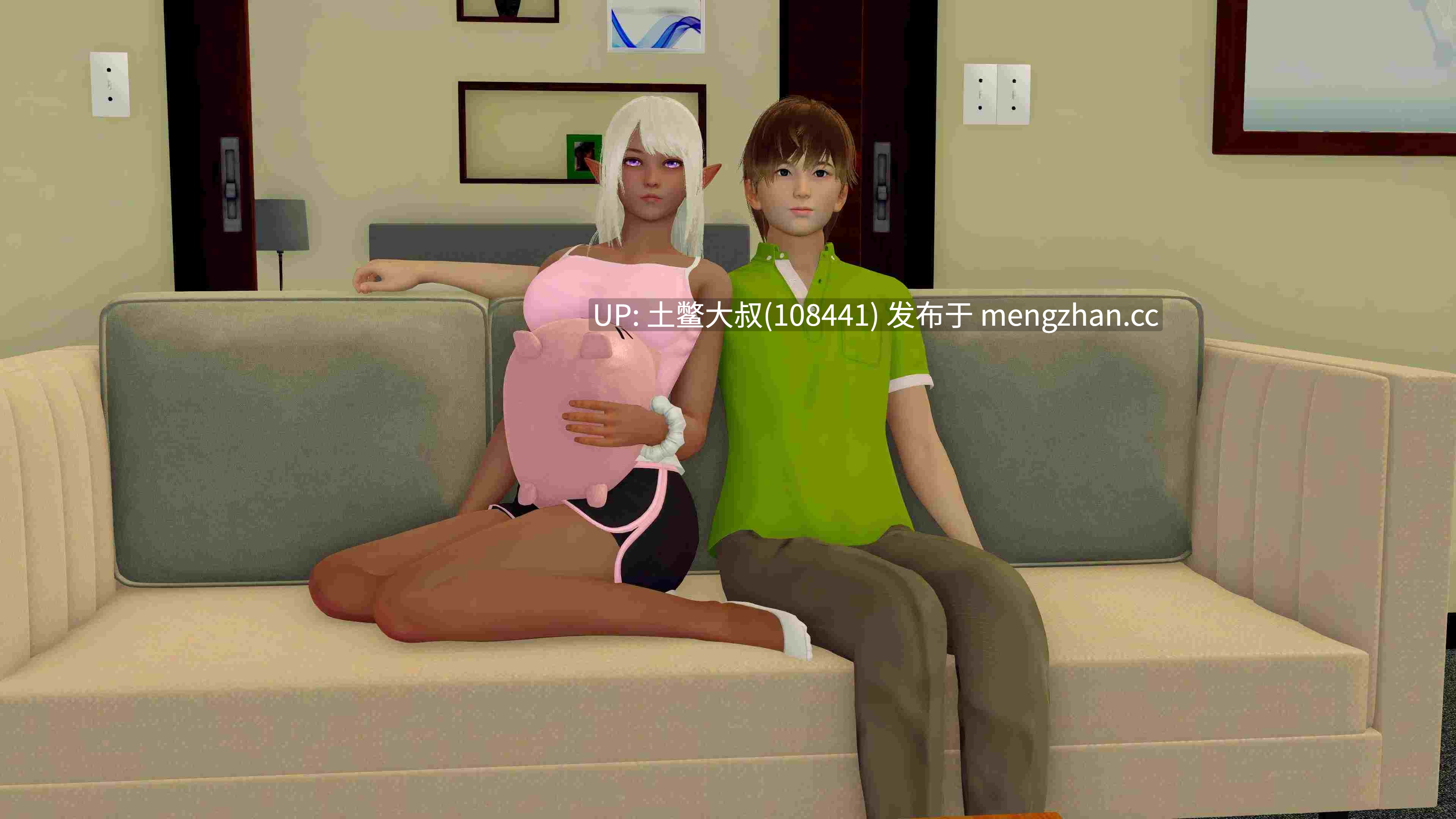 【3D亚洲SLG 动态 男主导 精灵 机翻】虽然有点突然，但现在我有了一个棕色精灵女朋友 It's a Bit Sudden, but Now I Have a Brown Elven Girlfriend [v0.05] 666MB-第5张图片-萌站