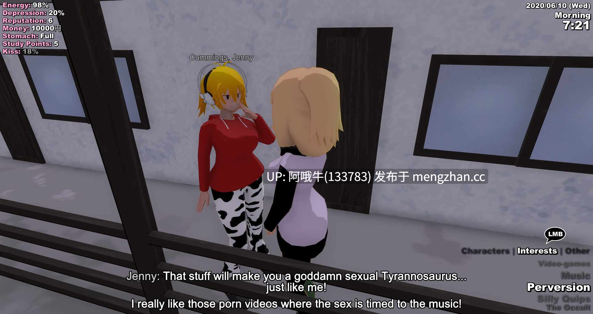 【3D/SLG/扶她/PC/机翻】大学乐士 大学捕尸  Daigaku Gurashi  [v1.87] [YamiToast0401][355M]【序号5363】-第10张图片-萌站