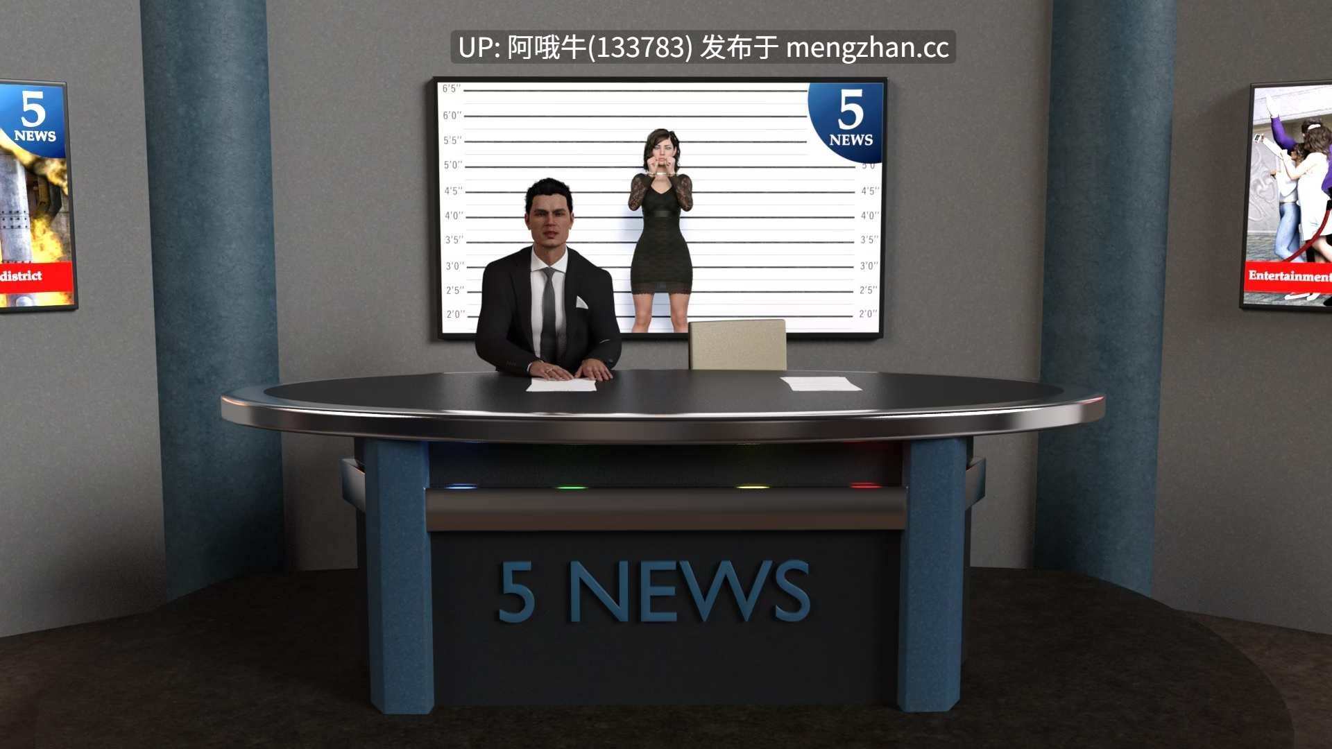 【欧美/腐败/SLG/PC机翻/安卓生肉】记者 The Journalist  [第一章] [Chilling Dino]【966M】【序号5375】-第4张图片-萌站