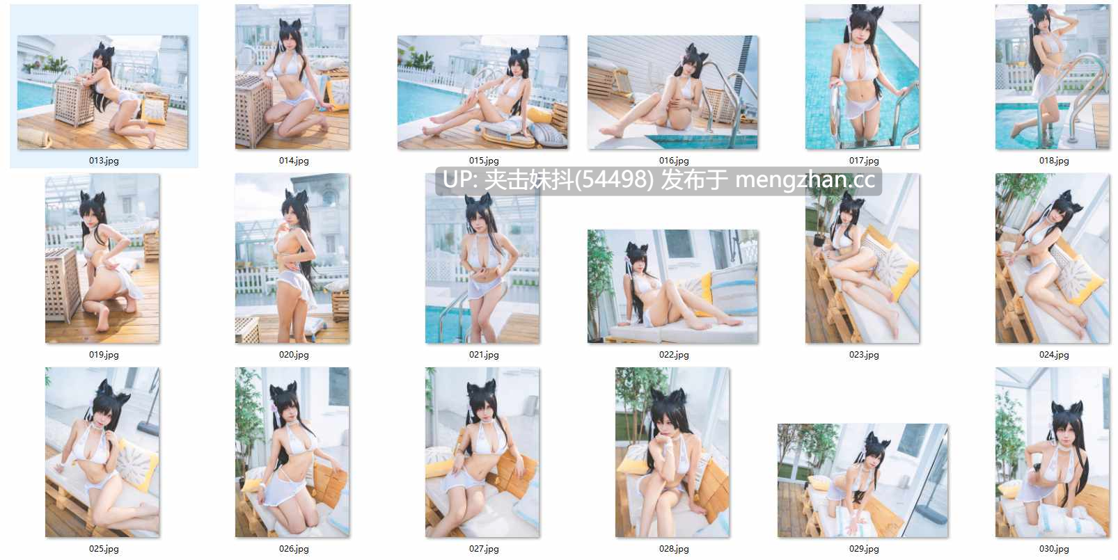 三無人型 - NO.009 碧蓝航线-爱宕泳装 [30P-239M]-第2张图片-萌站