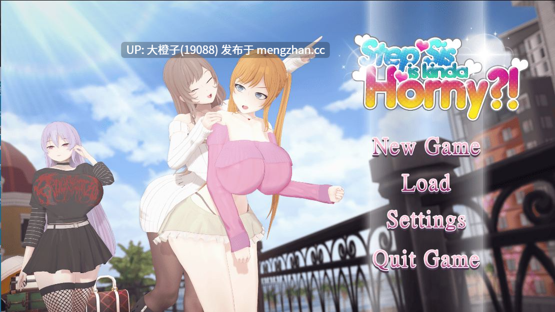 [SLG汉化PC动态步兵]继姐有点性情？！ Step Sis Is Kinda Horny! v0.3[1.61G][萌站植入]-第3张图片-萌站