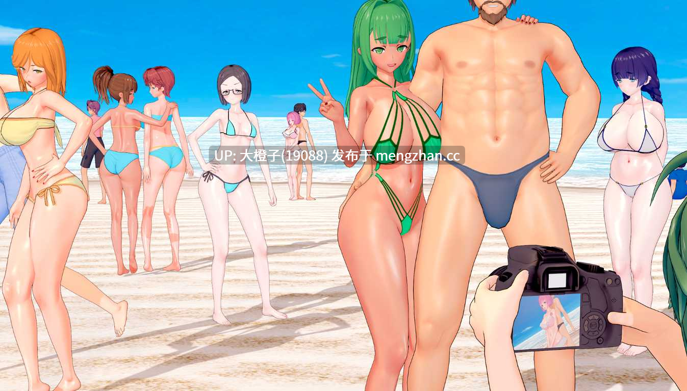 [大型SLG机翻动态步兵PC绿帽NTR]夏日之王 The King of Summer Ver0.6.5+自带解锁画廊 [萌站植入][7.15G]-第17张图片-萌站