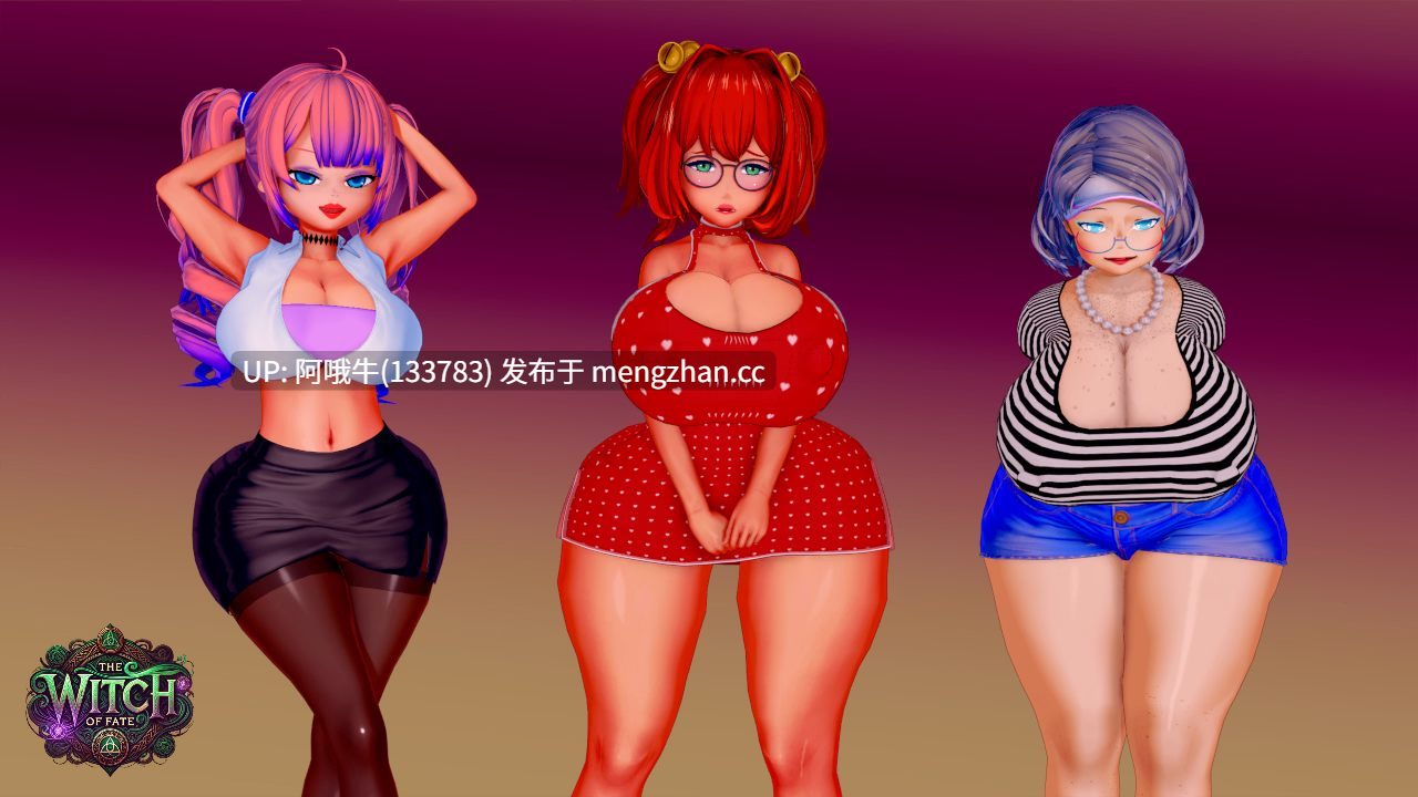 【3D/动态/SLG/PC机翻/安卓生肉】命运女巫 The Witch of Fate  [第3章][1.76G]【序号5389】-第11张图片-萌站
