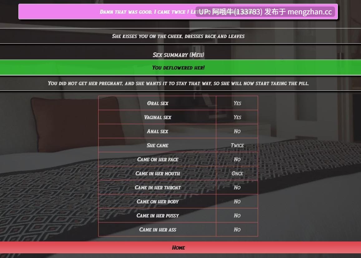 【欧美/真人/SLG/互动/html浏览器机翻/PC】受精者 Inseminator [v0.17] [InsemGame][4.04G]【序号5395】-第6张图片-萌站