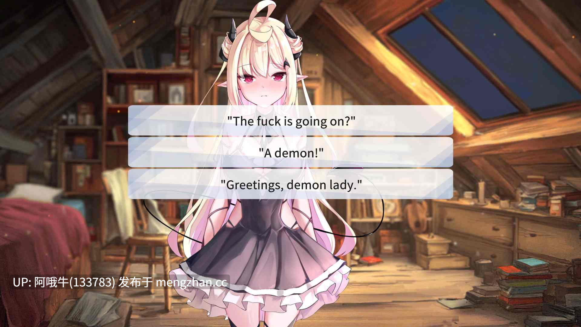 【2D/SLG/调情/奇幻/PC机翻/安卓生肉】我可爱的恶魔 My Lovable Demon [v0.1.3] [Pink Tea][1.71G]【序号5406】-第2张图片-萌站