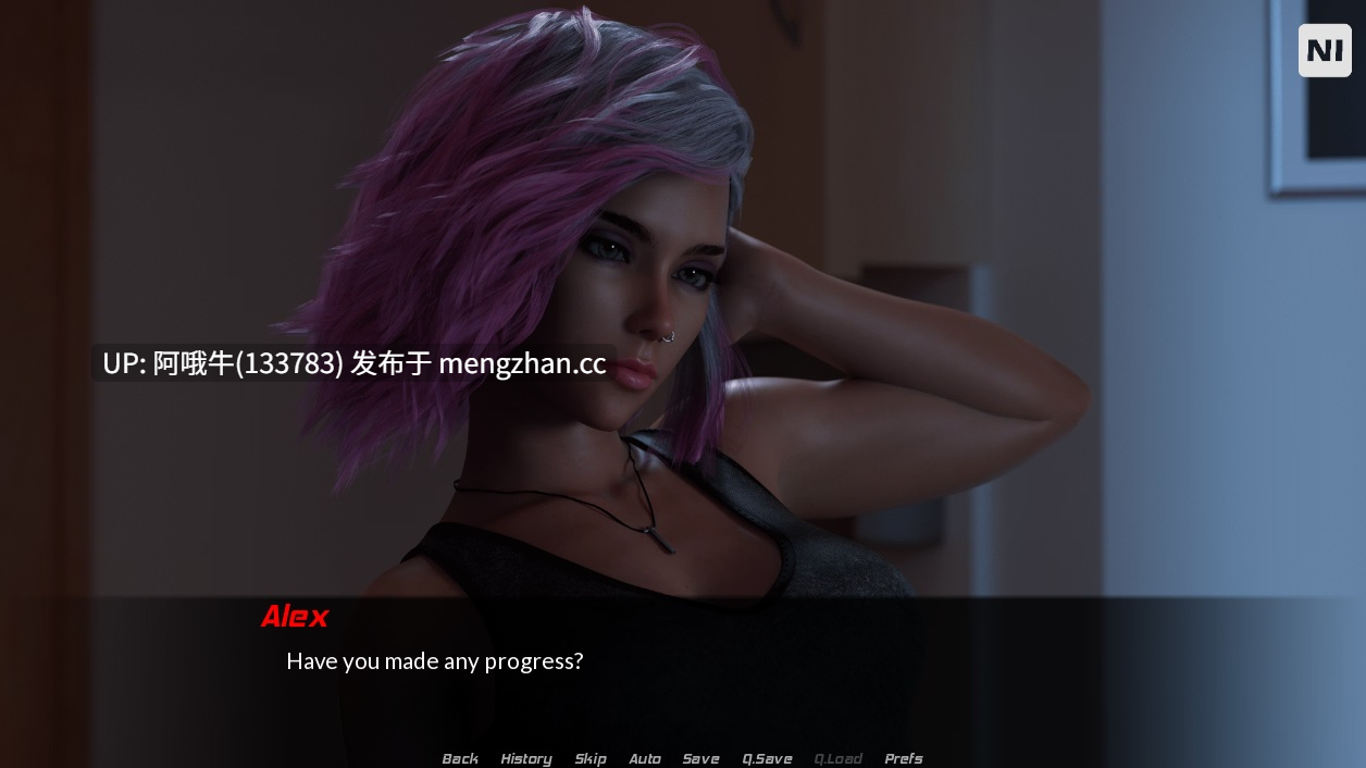 【欧美/3D/浪漫/科幻/SLG/PC机翻/安卓生肉/萌站内植】月光 Moonlight [Ep.2 v0.02.11] [BigBat_Productions][3.18G]【序号5413】-第8张图片-萌站