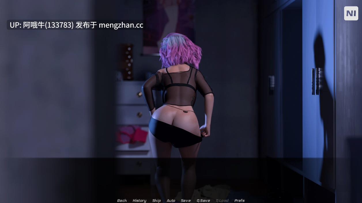 【欧美/3D/浪漫/科幻/SLG/PC机翻/安卓生肉/萌站内植】月光 Moonlight [Ep.2 v0.02.11] [BigBat_Productions][3.18G]【序号5413】-第12张图片-萌站