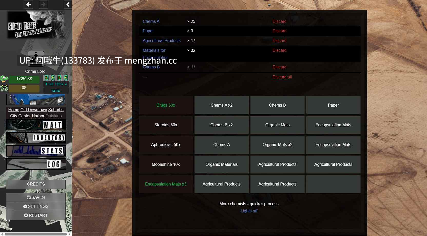 【html浏览器机翻/文字视觉小说/PC】阴暗交易 Shady Deals [v0.16.0] [克鲁]【3.56G】【序号5435】-第11张图片-萌站