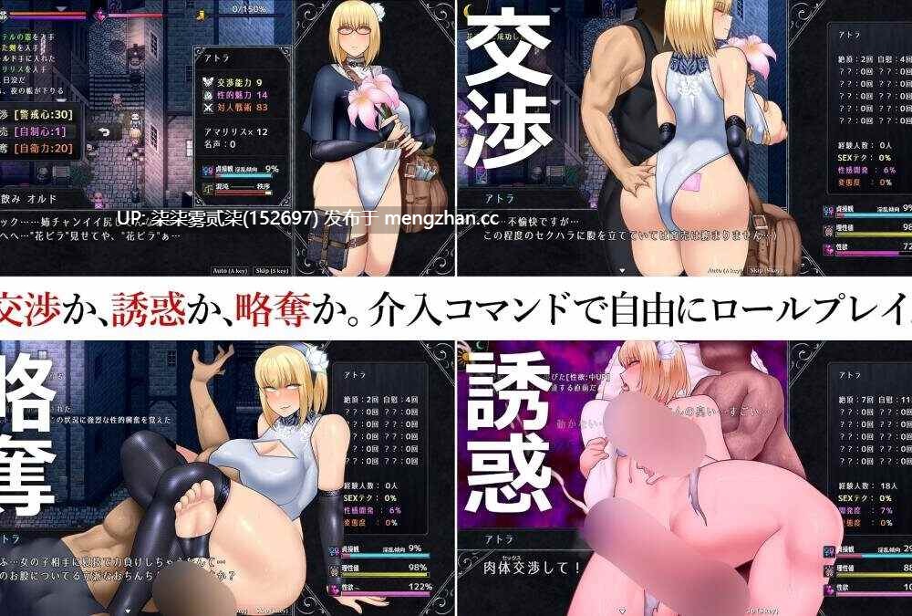 アンホーリーメイデン Unholy maiden ver.1.00【PC/RPG/生肉/768MB】-第2张图片-萌站