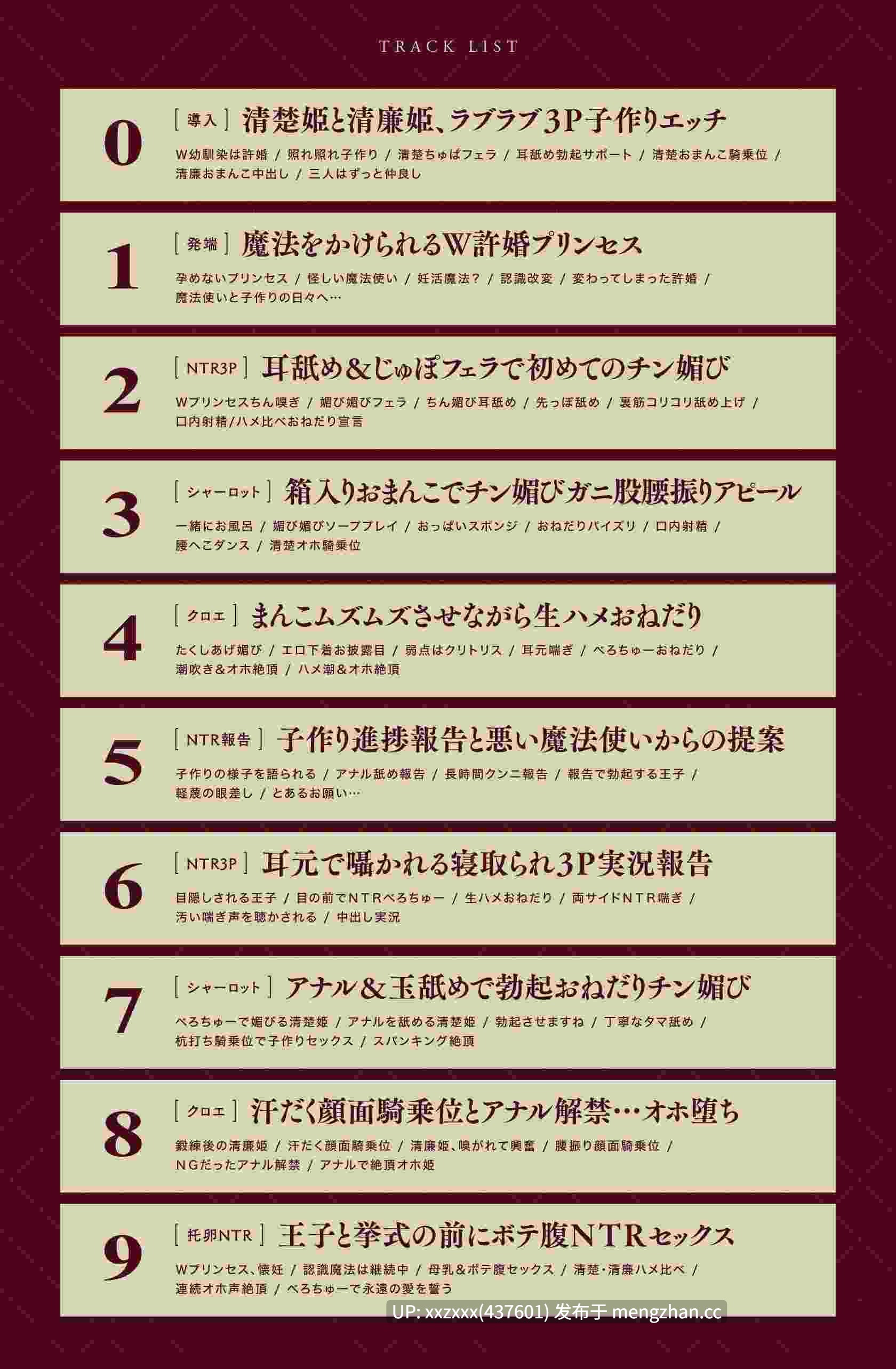 [柚木つばめ / 藍沢夏癒][RJ01285594][简体中文版][借种NTR]改变认知的肉棒献媚魔法～被寝取的两位未婚妻公主～[双重哦吼淫叫快感沦陷]-第3张图片-萌站