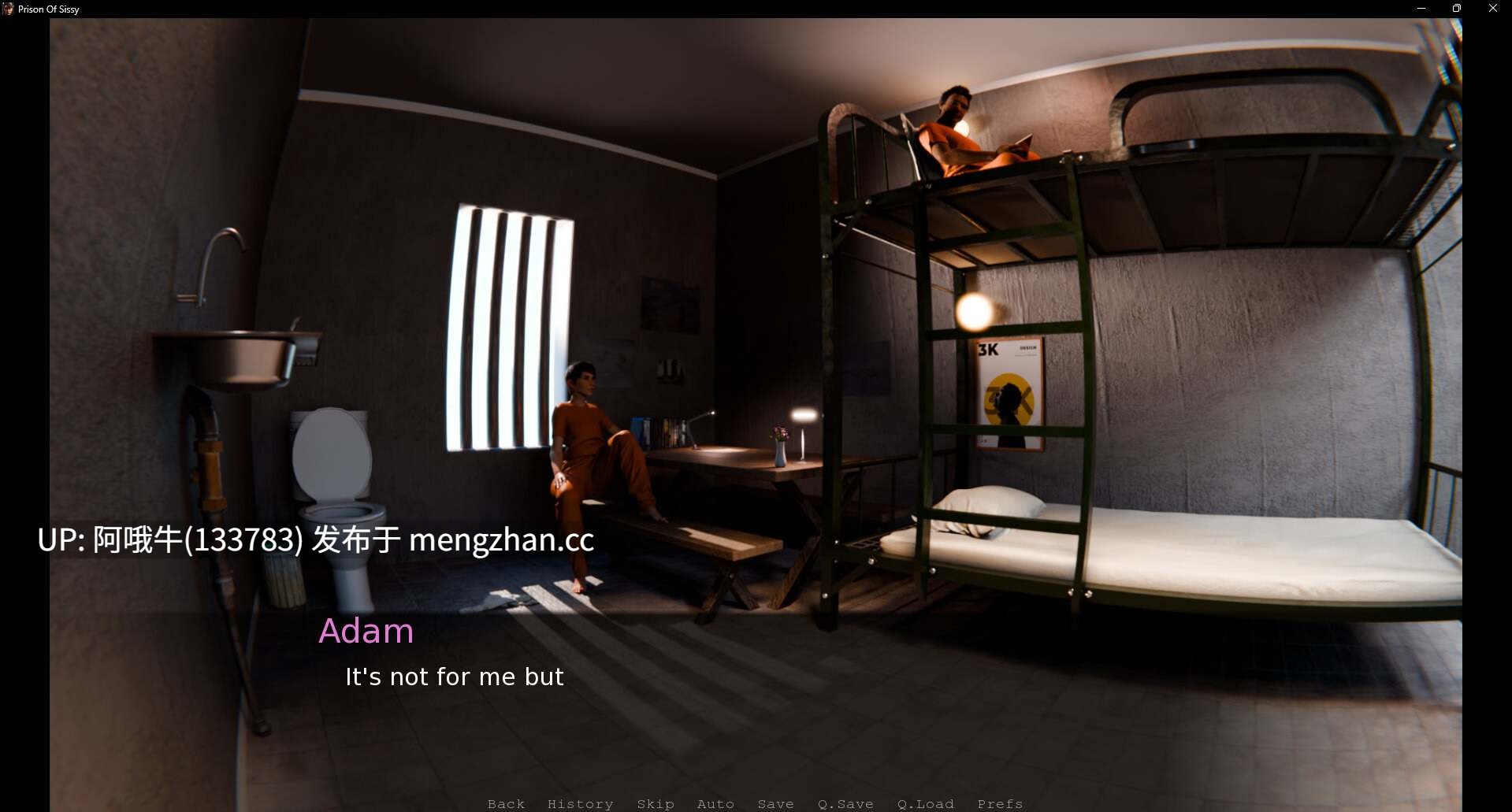 【欧美/性骚扰/SLG/PC机翻/安卓生肉】娘娘腔监狱 Prison of Sissy [v1.1] [3KDesign][4.37G]【序号5462】-第11张图片-萌站