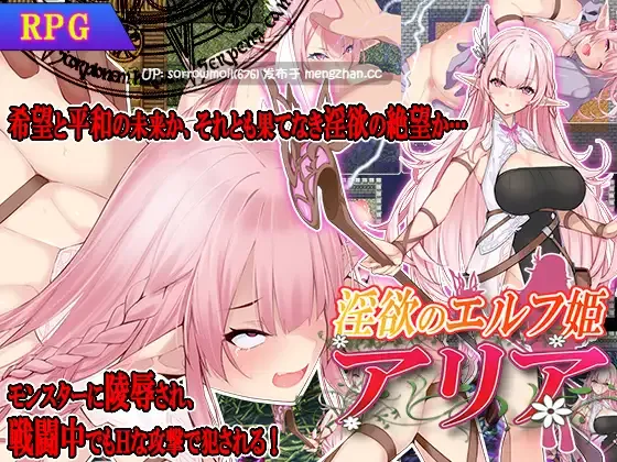 【DLsite 汉化 女主人公 精灵/妖精 异种X 深喉口交(男主导) 羞辱 强X 巨乳/爆乳 苗条】   淫欲のエルフ姫アリア 淫欲精灵公主阿莉娅【ver1.0/RJ353001/社团名:スタジオ cute】