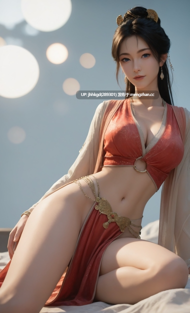 【图包】墨迹 凡人修仙传 - 慕沛灵  绿衣+红衣宫装  298p+249p     墨佬终于出红衣慕沛灵了，把前篇绿衣也搞进来方便对比了，人妻前跟人妻后的反差！（荤素）-第2张图片-萌站