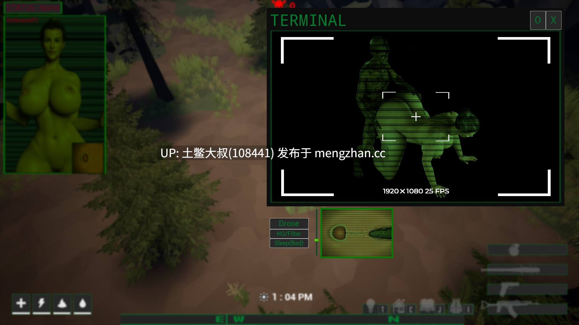 【3D欧美开放生存类RPG 冒险 战斗 怀孕 沙盒 官方不完全中文】精子末日 Spermapocalypse [v1.3.1] 1.26GB-第6张图片-萌站