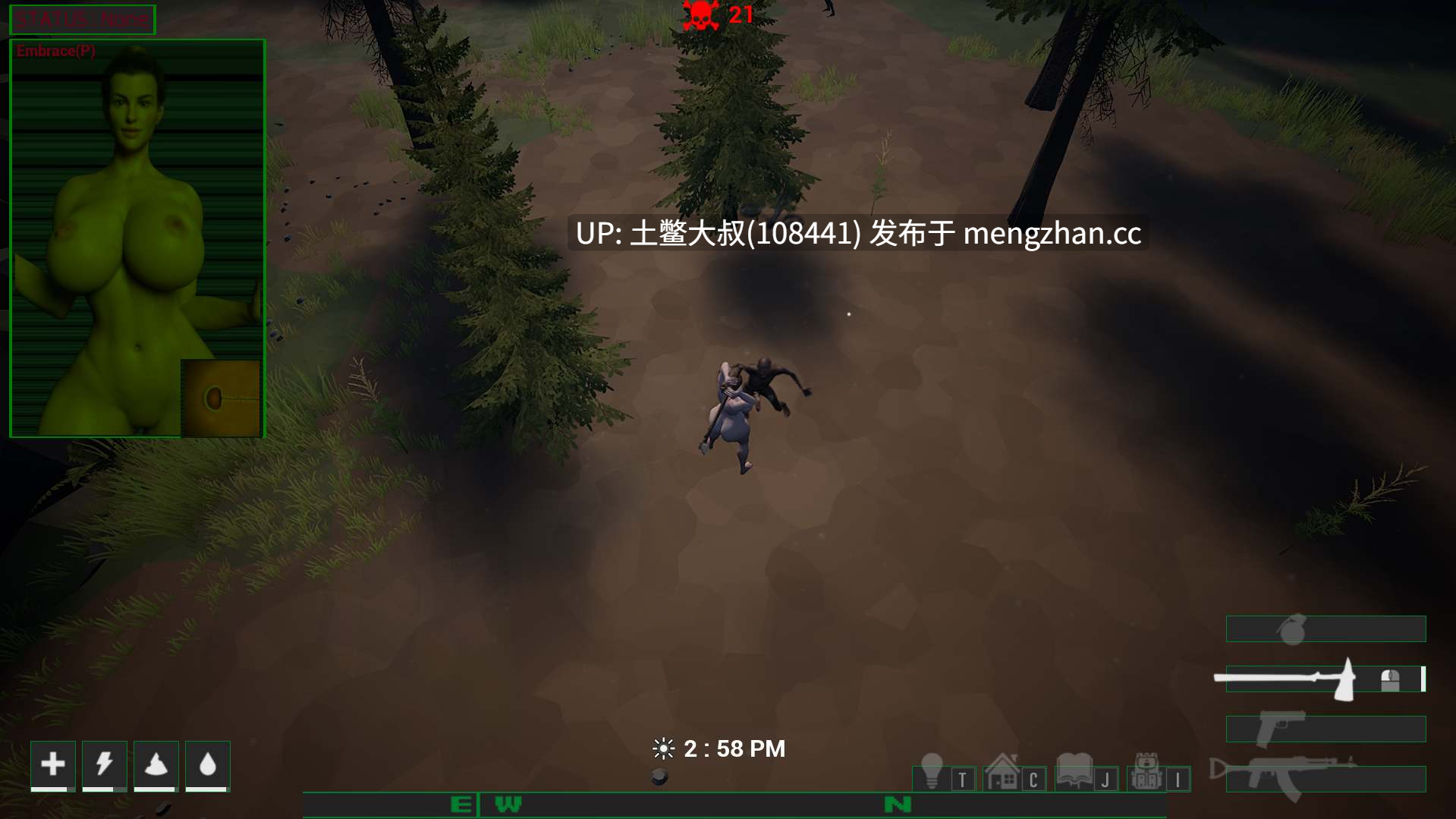 【3D欧美开放生存类RPG 冒险 战斗 怀孕 沙盒 官方不完全中文】精子末日 Spermapocalypse [v1.3.1] 1.26GB-第10张图片-萌站