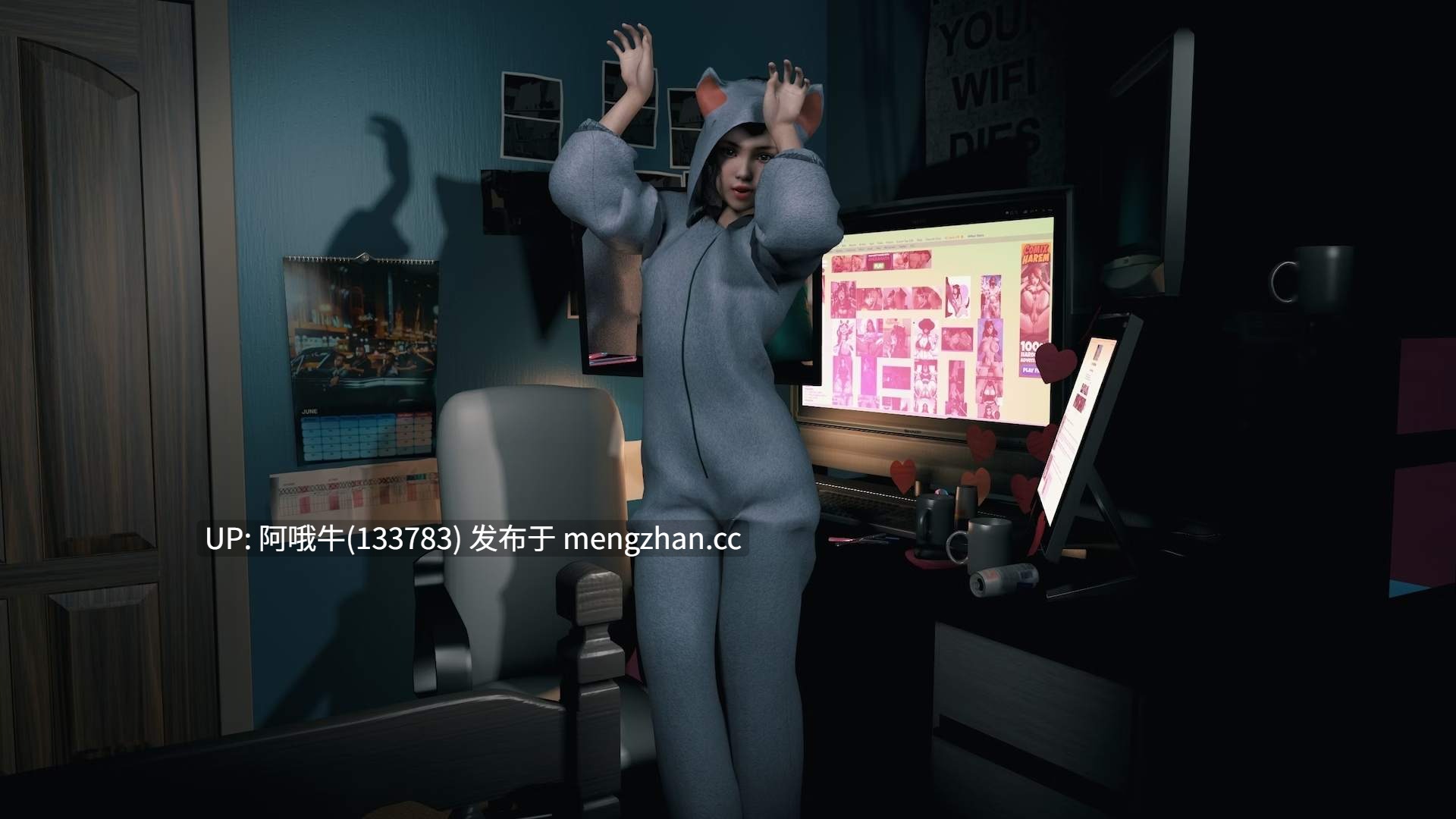 【3D/后宫/SLG/PC/机翻/萌站内植】水钻绅士俱乐部  Rhinestone Gentleman's Club [第1章第4天 P1]【3.58G】【序号5521】-第24张图片-萌站