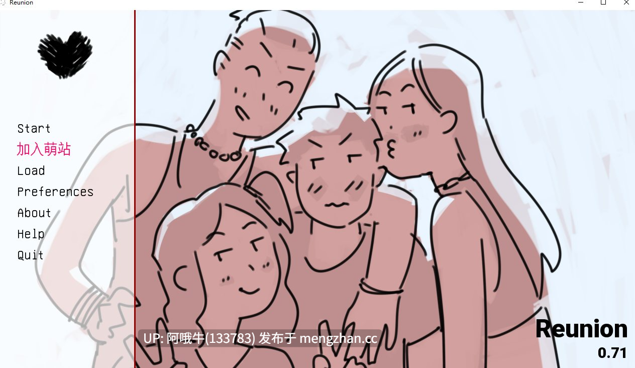 【2D/漫画风/SLG/PC机翻/安卓生肉/萌站内植】重聚 Reunion [v.071] [BurdieOwo]【344M】【序号5526】