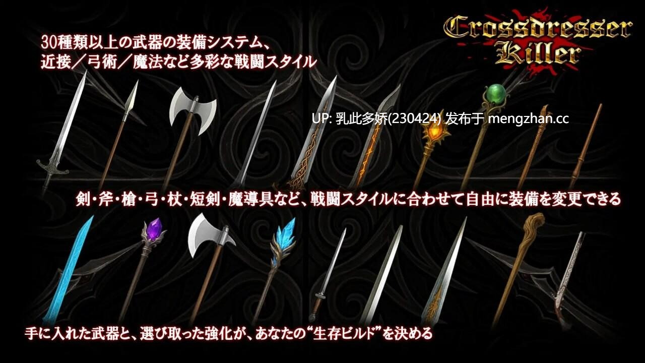 17[日式ACT官中步兵更新] 变装杀手 Crossdresser Killer v1.0.2 官方中文步兵版 [PC1.24G]-第6张图片-萌站