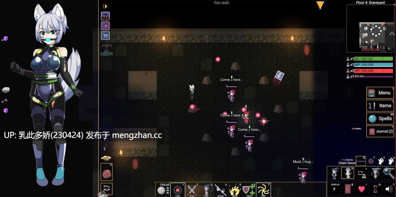 22[日式SLG沙盒官中步兵更新] 变态地牢 Kinky Dungeon Ver5.4.78 官方中文版 [PC634M]-第3张图片-萌站
