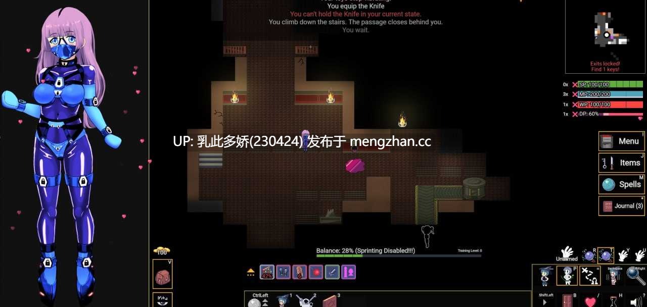 22[日式SLG沙盒官中步兵更新] 变态地牢 Kinky Dungeon Ver5.4.78 官方中文版 [PC634M]-第4张图片-萌站