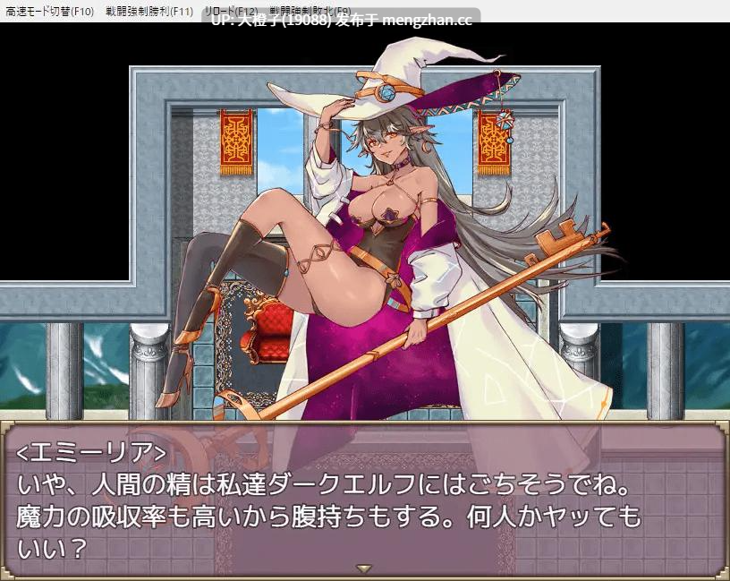 [RPG自费DsspseekV3翻译PC][あふろでぃ〜て]淫蕩のエミーリア～セックス大好きダークエルフ魔法使い～[1.33G][萌站植入]-第7张图片-萌站