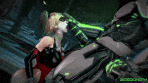 【新作】＃DC #蝙蝠俠系列 #哈莉·奎茵 #小丑女 Harley Quinn VS Grid #口交  #无码 #背后位 #紧身衣 #机械奸 #1080p#深喉咙 #内射 #肛交 #丝袜 #白虎 #巨乳 #火车便当＃26RegionSFM 3121702
