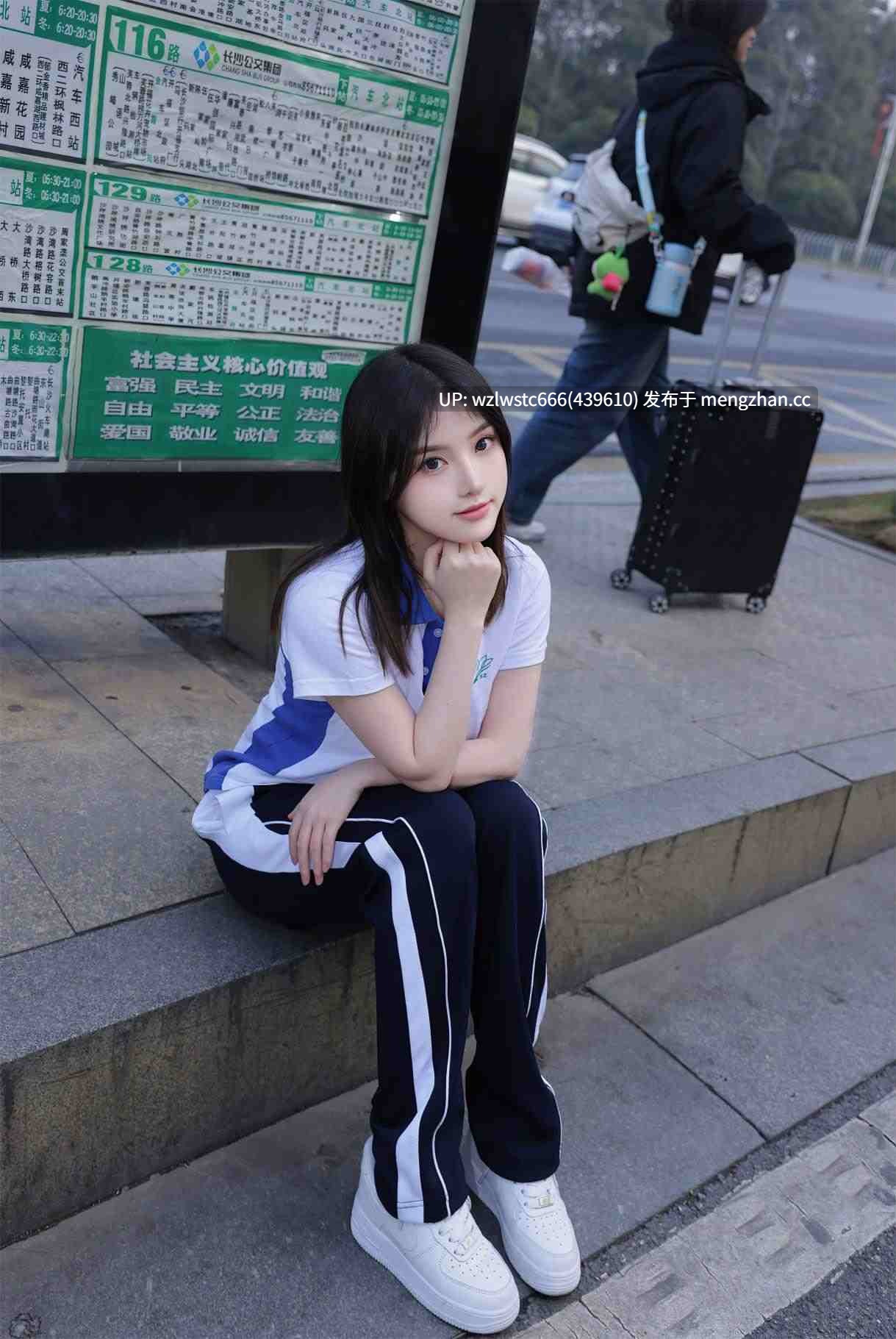 豆瓣酱 性感学妹制服 84P-第3张图片-萌站