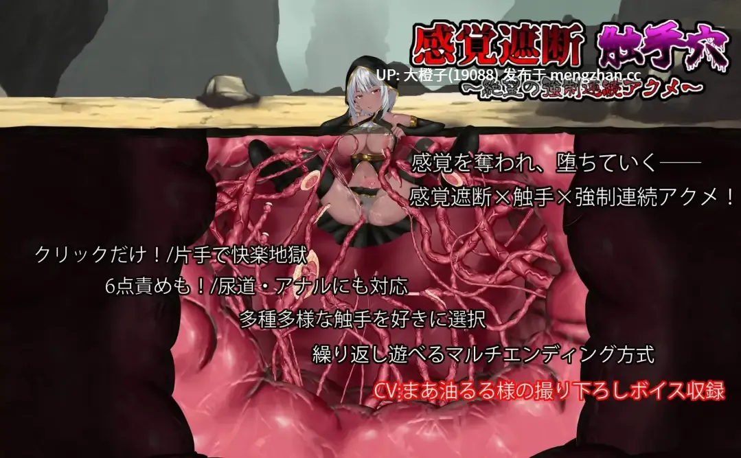 [SLG官中PC动态][ぶん太工房 ] Eris in the Abyss 感覚遮断触手穴 ～絶望の強○連続アクメ～官中版v1.0 12.14发售 [746M]-第8张图片-萌站