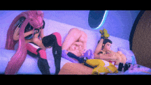 【新作】#Kpop 獵魔女團 #魯米 #米拉 #佐伊 Huntr x’s Game – release animation 3121820