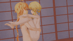 【1K/无修/无水印】新作-(原神)荧 Lumine R18 MMD SEX-1K-第5张图片-萌站