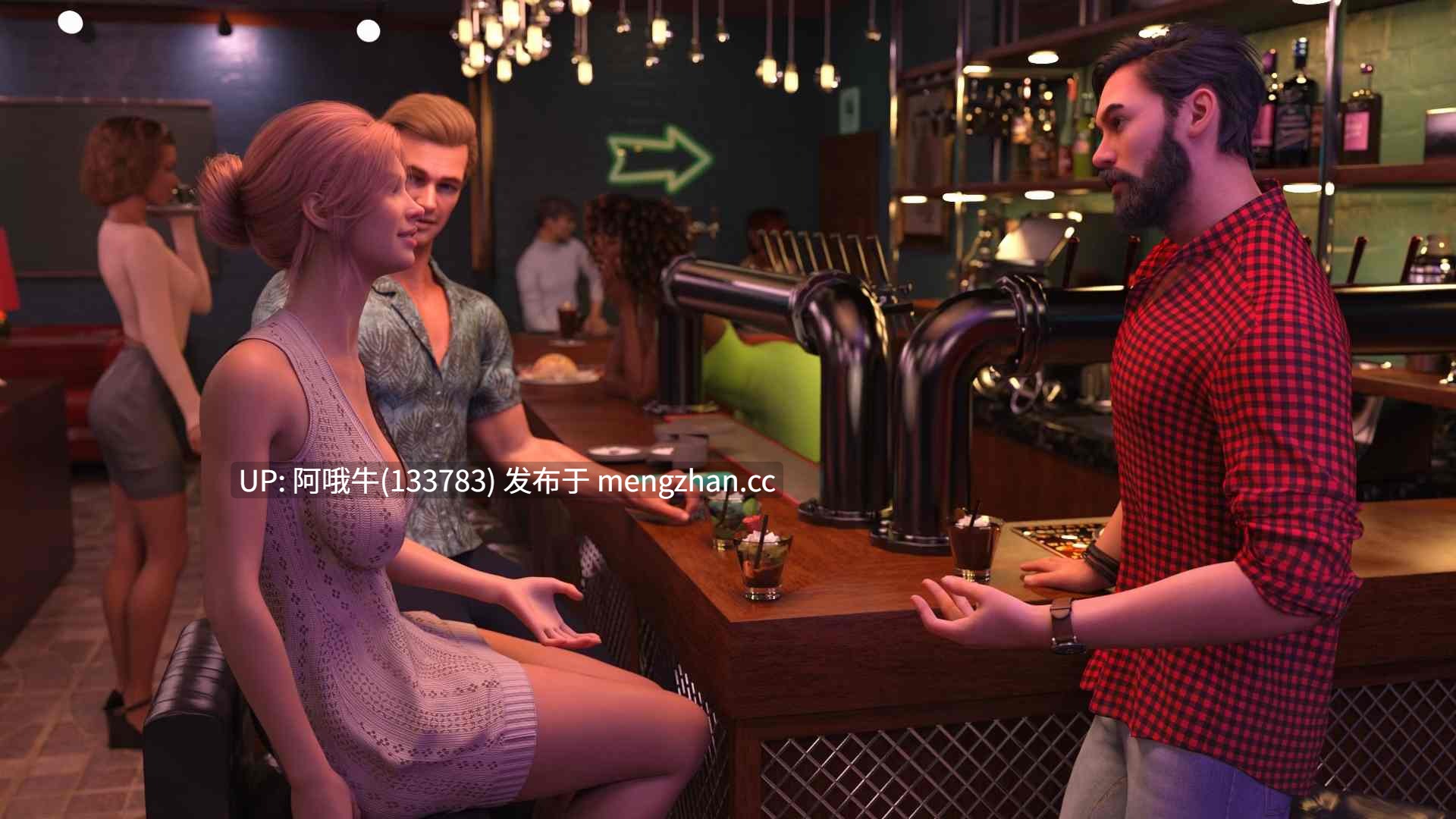 【3D/NTR/SLG/PC机翻/安卓生肉】羁绊之间 Bonds Between [v0.5] [Obsidian Fox]【1.76G】【序号5622】-第11张图片-萌站
