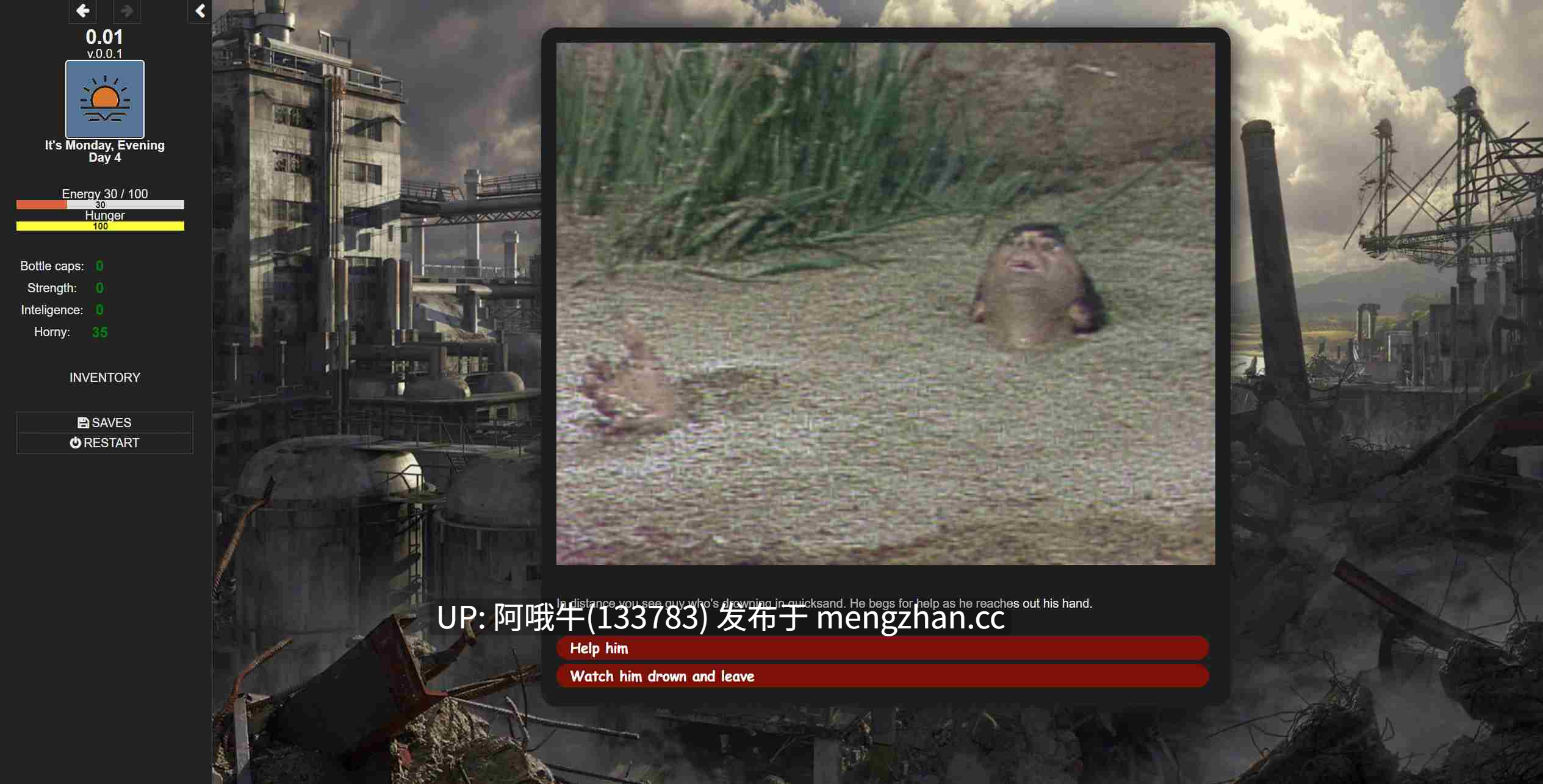 【欧美/大作/html浏览器机翻/互动/PC】末日世界 Apocalyptic World v0.71 【10.4G】【序号5633】-第5张图片-萌站