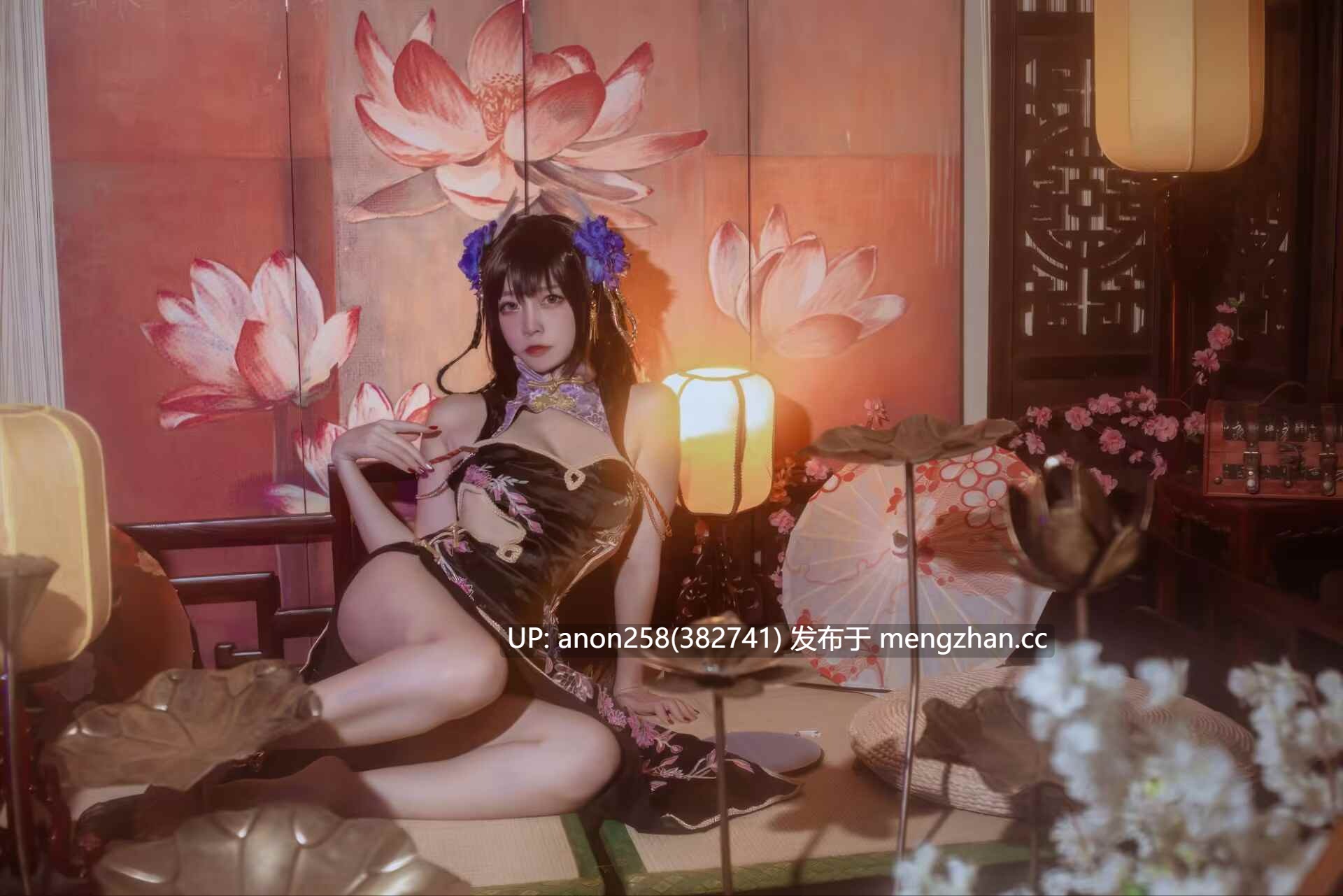 二佐Nisa - 碧蓝航线 比叡鲟旗袍 [24P 390M][度盘]