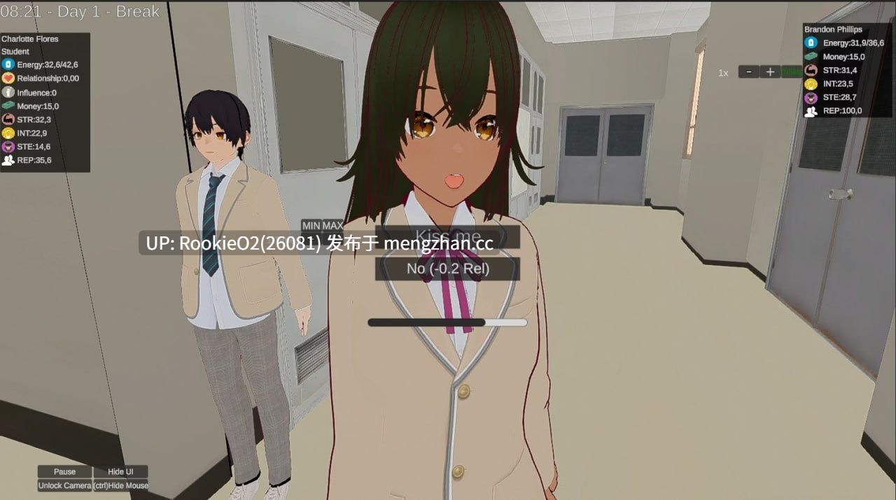 【SLG/生肉/全动态/3D/校园/互动/PC】学派之王 King of the School v0.17 英文生肉版 25.11.17更新【2.77G】-第7张图片-萌站 【SLG/生肉/全动态/3D/校园/互动/PC】学派之王 King of the School v0.17 英文生肉版 25.11.17更新【2.77G】-第7张图片-萌站