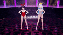 【新作】#vtuber リゼヘルエスタ和月ノ美兎 圣诞兔女郎舞啪 #中出 #后入 #FioraMMD 3121918