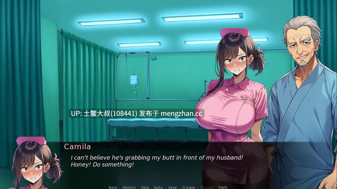 【2D日式SLG AICG 男主 NTR 机翻】护士欲望 Nurse Desire [v0.4 Public] 475MB-第5张图片-萌站