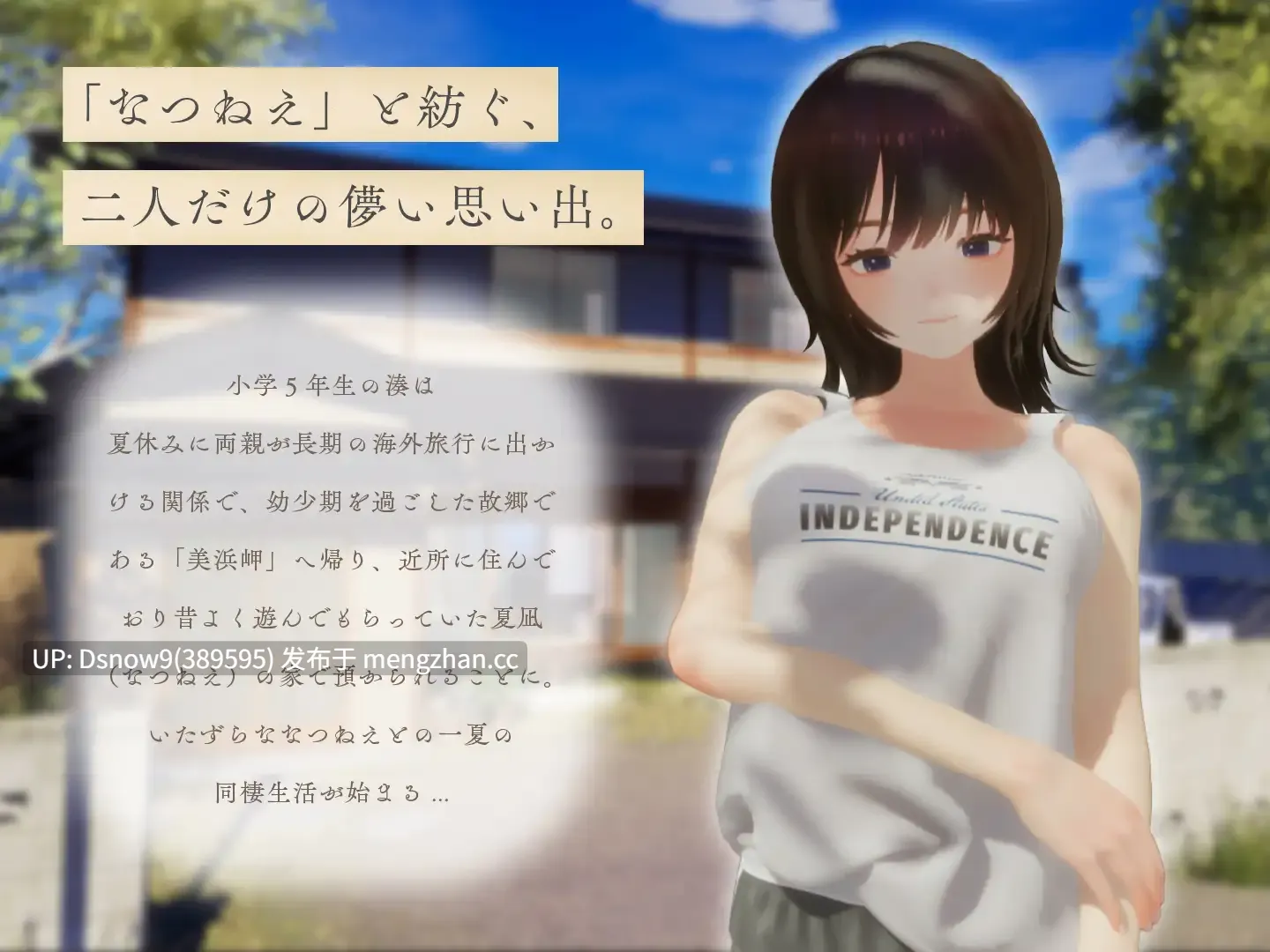 [3D/SLG/动态/生肉] なつねえ ～僕が恋した30日～ [PC/2.32G]