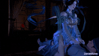 [3D动画/VAM] ZeroMylove：柳神无敌道 性感女神女上位骑乘爆肏中出 [1.37G]-第5张图片-萌站