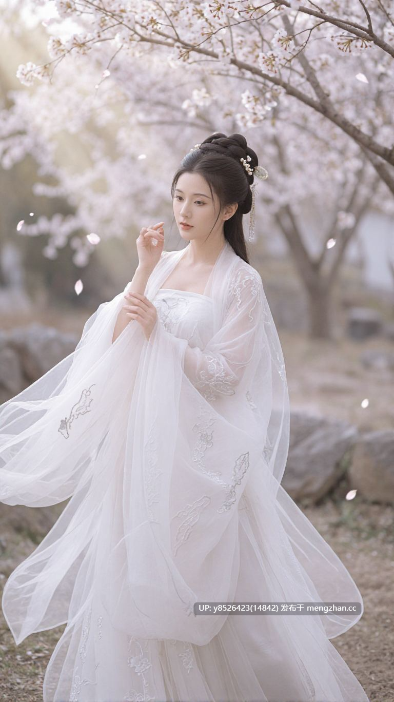 AI生成  古风美女