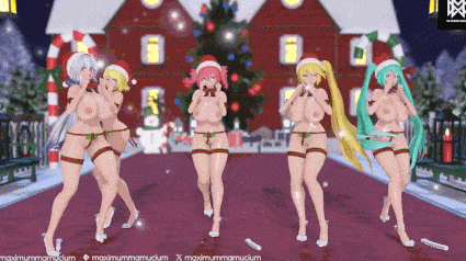 【Lewd Dance】 気まぐれメルシィ feat. Haku, Miku, Neru, Rin, & Teto