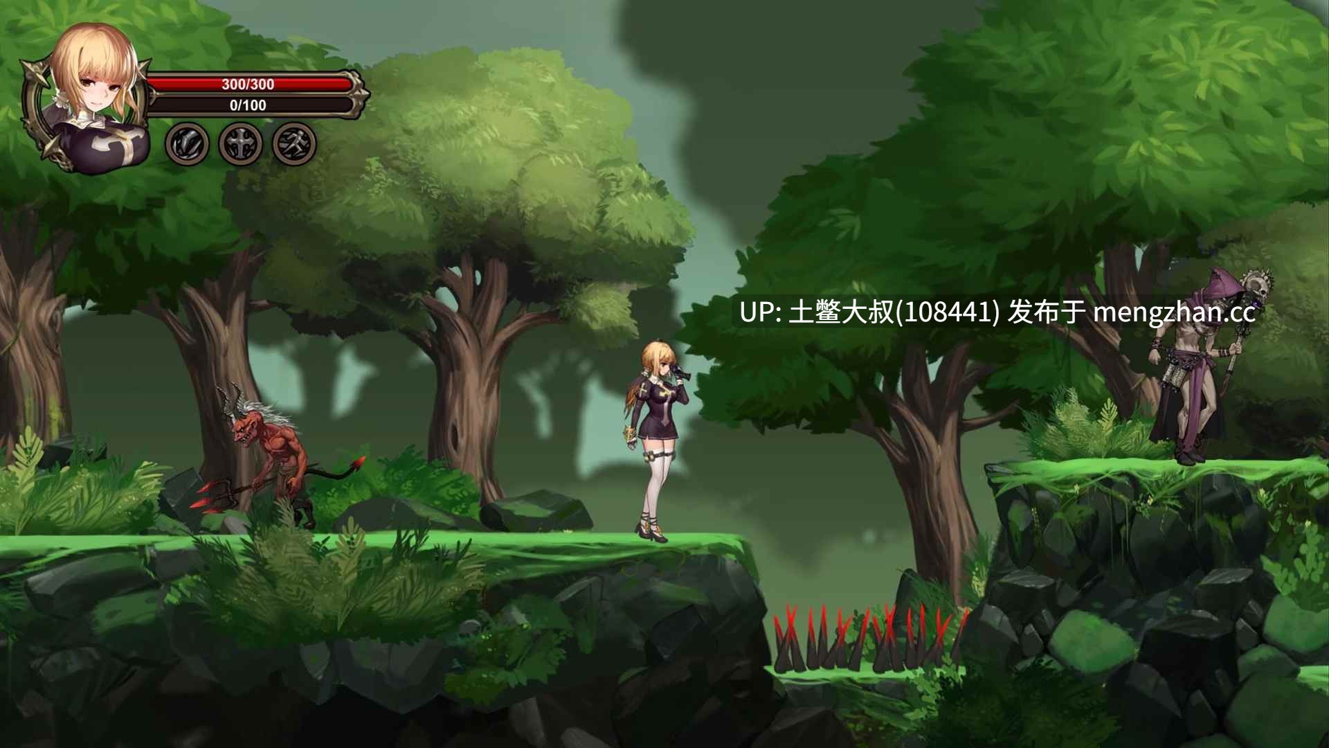 【2D日式ADV 横板闯关 战斗 奇幻 怪物 官方中文】召唤阿斯莫德斯 Summon of Asmodeus [v1.0] 350MB-第11张图片-萌站