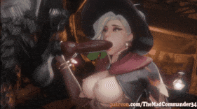 【1K/无修】新作-TheMadCommande34-Mercy's Special Halloween Deal-1K