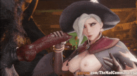 【1K/无修】新作-TheMadCommande34-Mercy's Special Halloween Deal-1K-第5张图片-萌站